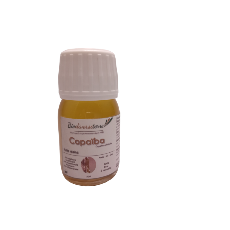 Huile résine pure de Copaiba 30 ml